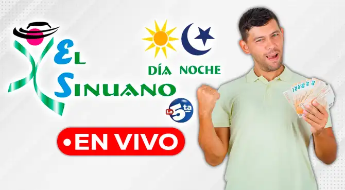 Revisa los resultados del último sorteo del Sinuano Día y Noche de HOY, sábado 30 de mayo del 2026.