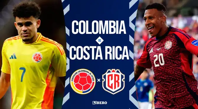 Colombia vs Costa Rica por fecha FIFA. Colombia vs Costa Rica por fecha FIFA.