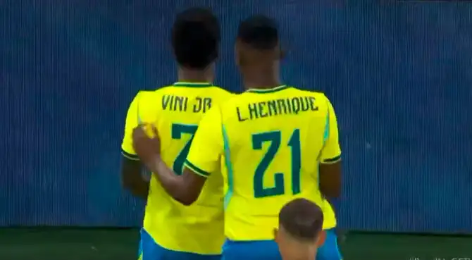 Vinicius Jr anotó un golazo de larga distancia para el 1-0 de Brasil vs Panamá Vinicius Jr anotó un golazo de larga distancia para el 1-0 de Brasil vs Panamá