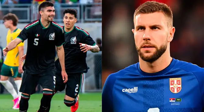 México y Serbia juegan este jueves en Toluca por un partido amistoso antes del Mundial 2026.