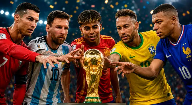 Fixture completo del Mundial 2026.Foto: composición Líbero