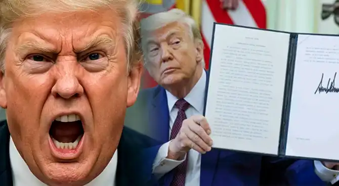 Orden ejecutiva de Trump rechaza las protecciones laborales de 8.000 funcionarios federales.