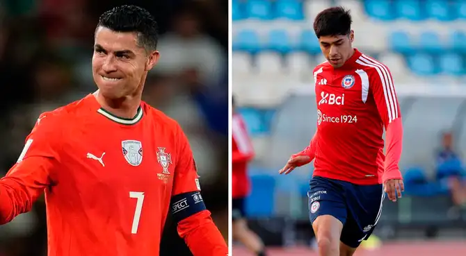 Portugal vs. Chile este sábado 6 de junio. Foto: composición Líbero/IG