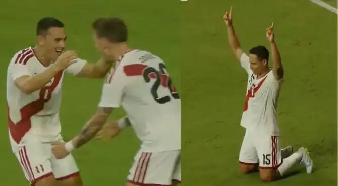 Renzo Garcés y Jairo Vélez anotaron el 2-1 de Perú ante Haití en menos de 3 minutos