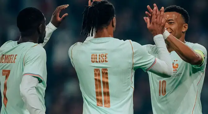 Francia se despide con triunfo: derrotó 3-1 a Irlanda del Norte en amistoso internacional