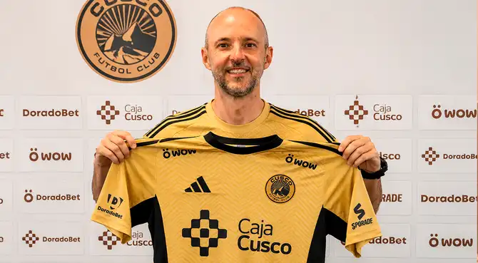Javier Rabanal fue oficializado en Cusco FC. Foto: composición Líbero Javier Rabanal fue oficializado en Cusco FC. Foto: composición Líbero