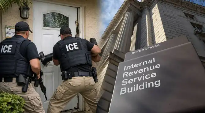 El IRS compartió con ICE las direcciones de cerca de 50,000 inmigrantes. El IRS compartió con ICE las direcciones de cerca de 50,000 inmigrantes.