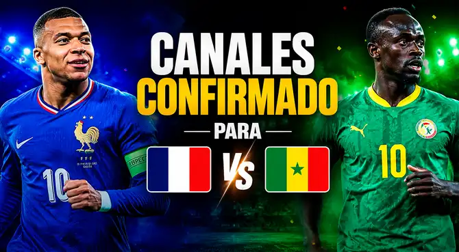 Canales para ver el partido de Francia vs Senegal. Foto: composición Líbero