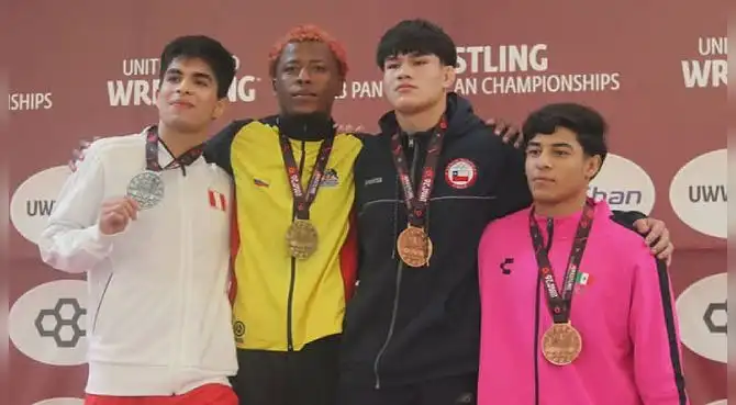 Peruanos Marco Fernández y Maycki Flores conquistaron medallas en Panamericano U23 de Lucha