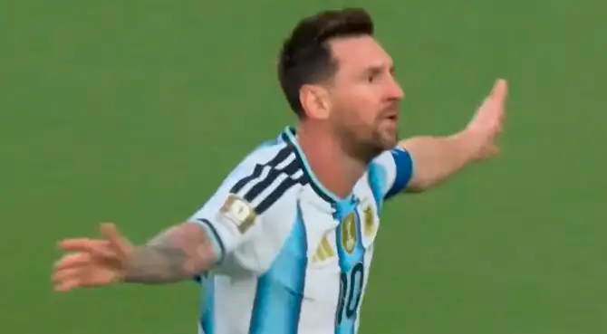 Lionel Messi anotó el 1-0 de Argentina sobre Argelia por el Mundial 2026.