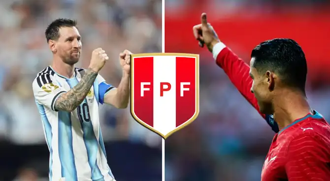 Lionel Messi rompió recordar de Cristiano Ronaldo donde aparece jugador de la selección peruana. Foto: composición Líbero/IG