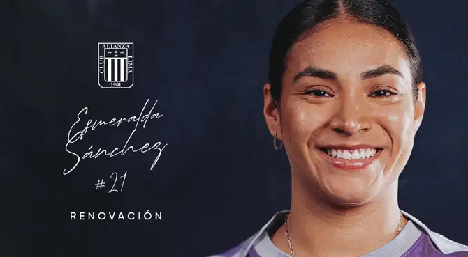 Alianza Lima  Vóley anunció la renovación de su capitana Esmeralda Sánchez