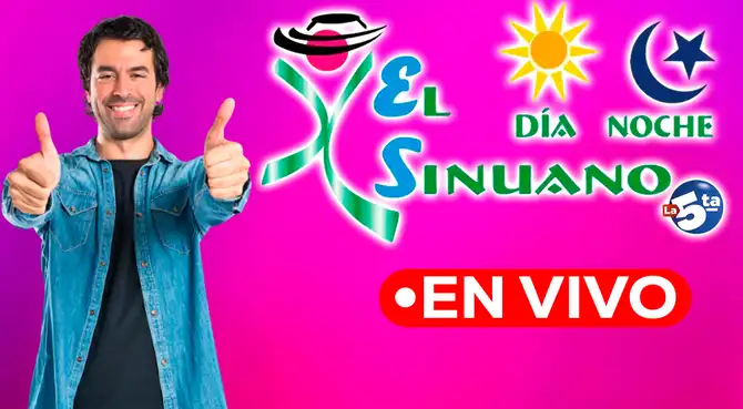 Revisa los resultados EN VIVO del último sorteo del Sinuano Día y Noche de HOY, martes 23 de junio de 2026.