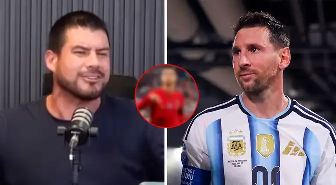 Erick Delgado dio a conocer su opinión sobre si Messi es el mejor del mundo. Foto: composición Líbero/Entre Palos