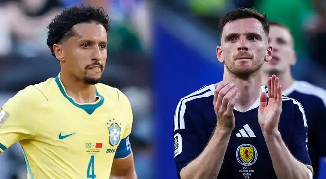 Brasil y Escocia juegan un duelo clave por el grupo C del Mundial 2026. Brasil y Escocia juegan un duelo clave por el grupo C del Mundial 2026.