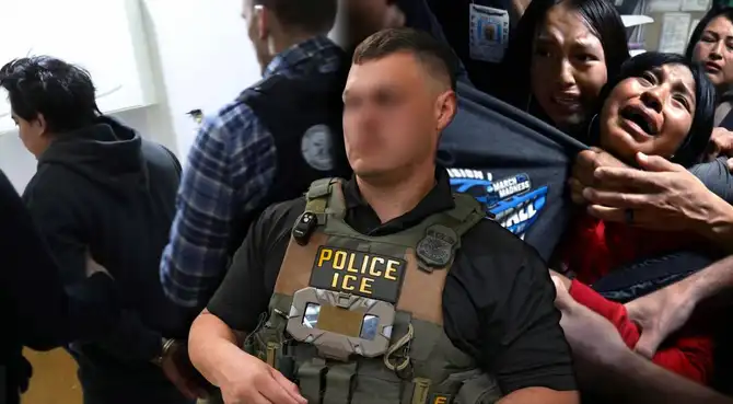 Juez en EE. UU. bloquea los arrestos en tribunales migratorios, en un revés para Trump. Juez en EE. UU. bloquea los arrestos en tribunales migratorios, en un revés para Trump.
