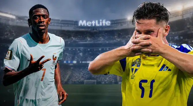 Francia vs Suecia por los playoffs del Mundial 2026.Foto: composición Líbero/IG