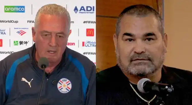 Gustavo Alfaro, técnico de la selección de Paraguay, respondió fuerte a José Luis Chilavert tras duras críticas