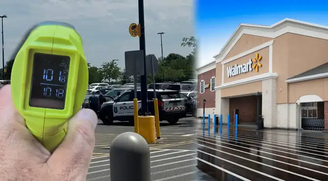 Una mujer de 24 años fue acusada por dejar a cuatro niños solos en un auto en un Walmart de Howell.