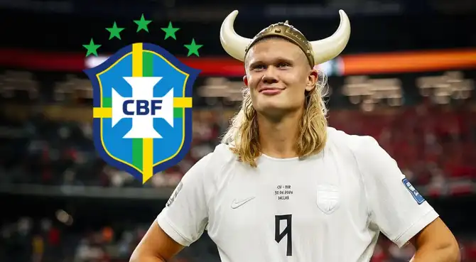 Erling Haaland y su insólito comentario antes de jugar con Noruega ante Brasil por el Mundial 2026