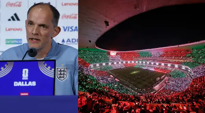 Thomas Tuchel y su fuerte comentario sobre el Estadio Azteca previo a enfrentar con Inglaterra a México