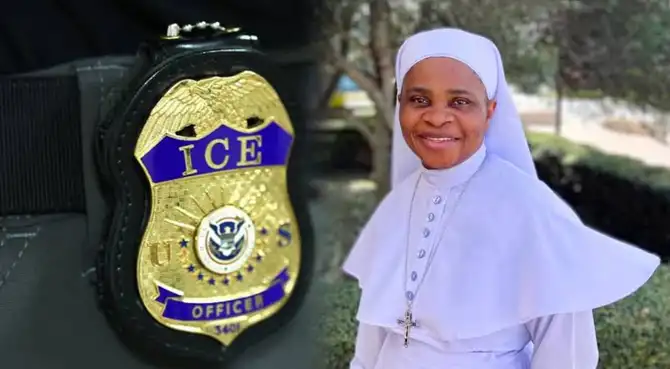 El ICE arrestó a una monja en Texas que iba a misa y su comunidad logró su liberación.