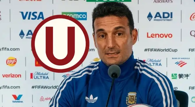 Lionel Scaloni, técnico de Argentina, elogió a exfutbolista de Universitario de Deportes