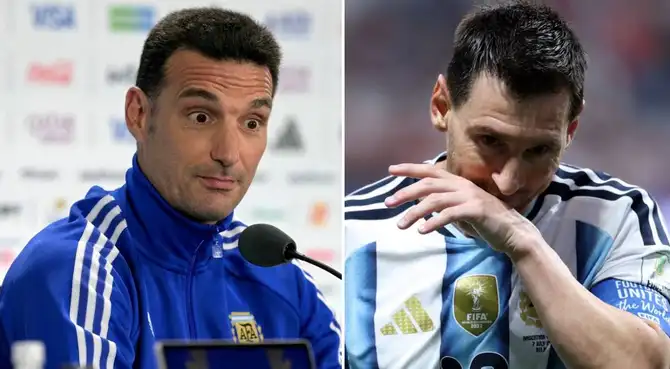 Lionel Scaloni habló sobre los penales errados de Messi en el Mundial.