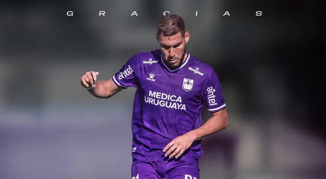 Marco Saravia quedó libre del Defensor Sporting