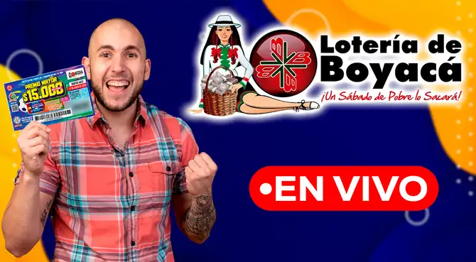 Consulta los resultados en vivo de la Lotería de Boyacá de hoy, sábado 11 de julio.