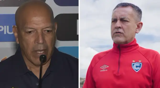 Roberto Mosquera criticó las declaraciones de Horacio Melgarejo sobre la Copa de la Liga. Foto: composición Líbero/Inka Digital TV/Cienciano TV