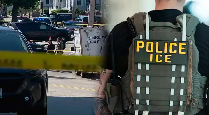 Involucran a ICE en fallecimiento de un joven en último tiroteo en Biddeford, Estados Unidos.