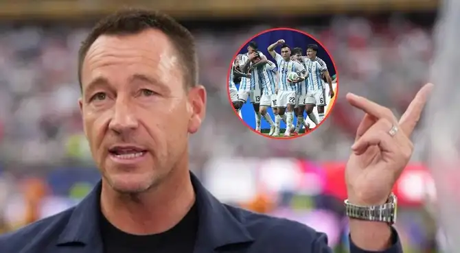 John Terry comparó al plantel de Argentina con Inglaterra.