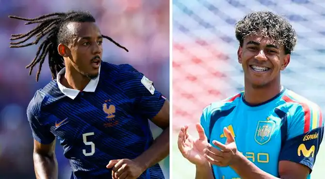Jules Koundé le respondió a Lamine Yamal sobre lo que dijo en el Francia vs. España.
