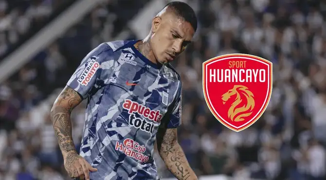 Delantero de Sport Huancayo dejó rotundo comentario sobre Paolo Guerrero.