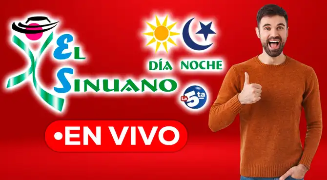 Revisa EN VIVO los últimos resultados del sorteo Sinuano Día y Noche de HOY, domingo 19 de julio 2026.
