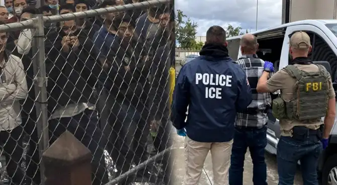 El ICE registra un récord histórico de arrestos migratorios en un mes bajo la administración de Trump.