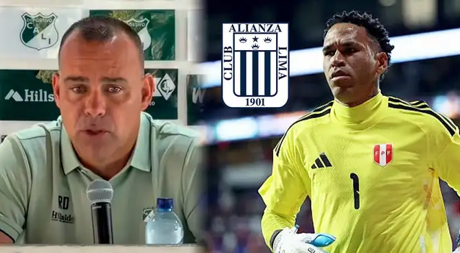 DT de Deportivo Cali se pronuncia sobre futuro de Pedro Gallese por interés de Alianza DT de Deportivo Cali se pronuncia sobre futuro de Pedro Gallese por interés de Alianza