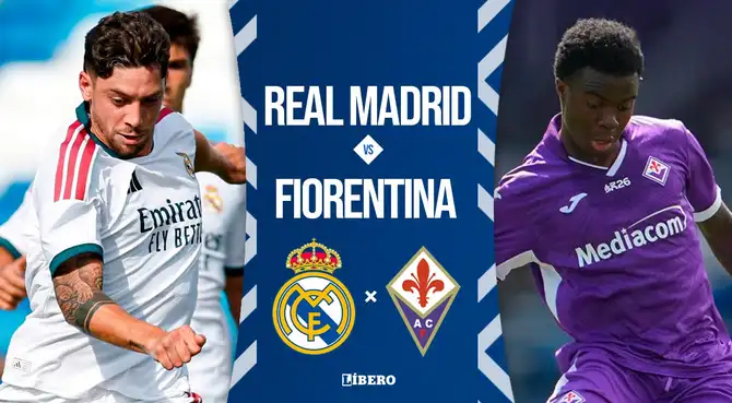 Real Madrid vs Fiorentina por amistoso internacional: dónde ver y horarios