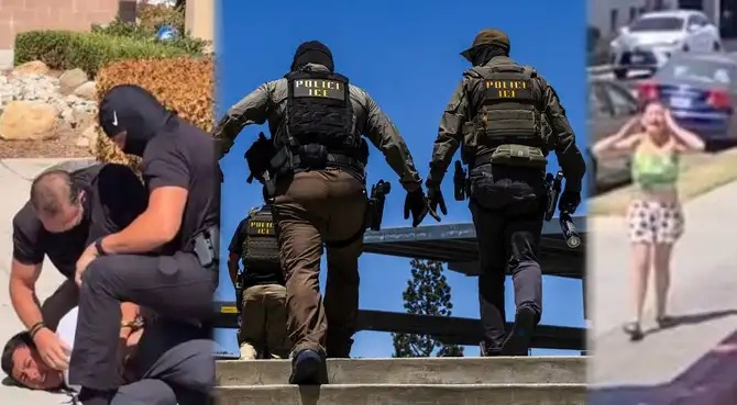 ICE arrestó a un inmigrante en Glendale entre gritos y momentos de tensión. ICE arrestó a un inmigrante en Glendale entre gritos y momentos de tensión.