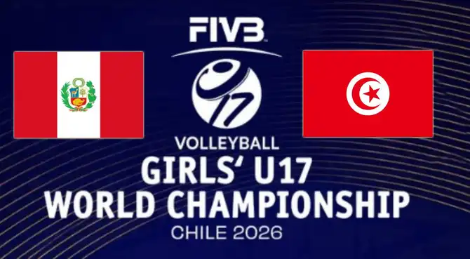Perú enfrentará a Túnez por el Mundial de Vóley Sub-17.
