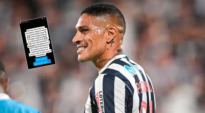 Paolo Guerrero habló tras el empate de Alianza Lima ante Sport Boys.