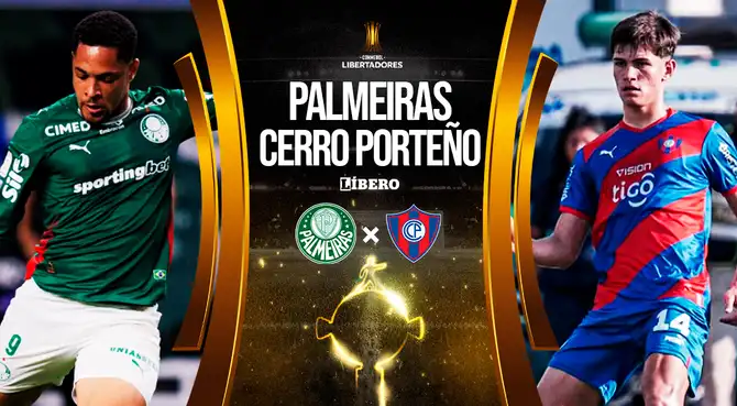 ¿A qué hora juega Palmeiras vs Cerro Porteño y dónde ver por la Copa Libertadores?