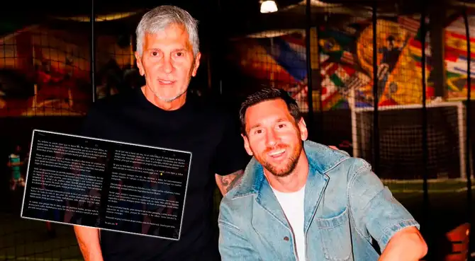 Messi se pronuncia con sentido mensaje tras fallecimiento de su padre: "Momento tan doloroso"
