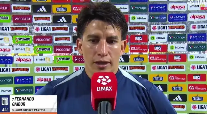 Fernando Gaibor y sus declaraciones.