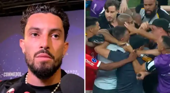 Alex Telles rompió su silencio tras fuerte pelea con Horacio Melgarejo, DT de Cienciano