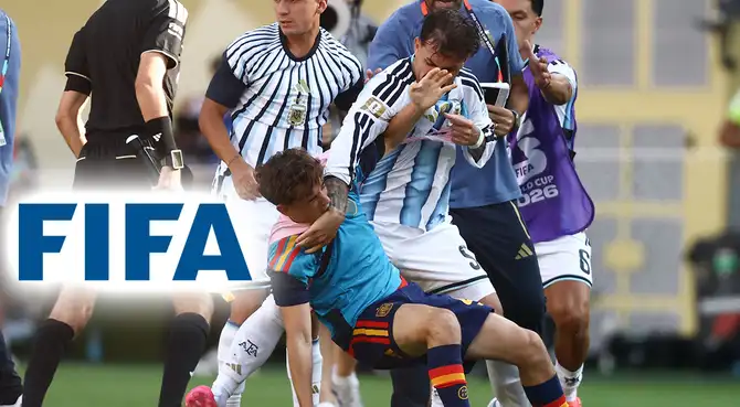 FIFA sanciona a Argentina tras polémica con España: Paredes y Molina reciben duro castigo