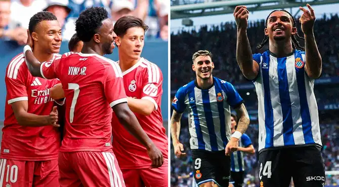 Real Madrid y Espanyol se enfrentan por la fecha 2 de LaLiga EA Sports