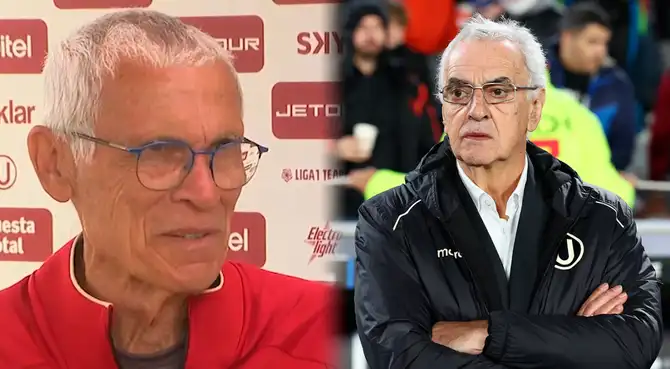 Héctor Cúper rotundo tras ser comparado con Jorge Fossati. Foto: composición Líbero/Movistar Deportes