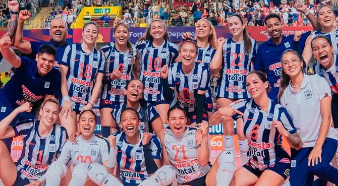 Alianza Lima participará en el Mundial de Vóley 2026 en Sao Paulo. Alianza Lima participará en el Mundial de Vóley 2026 en Sao Paulo.